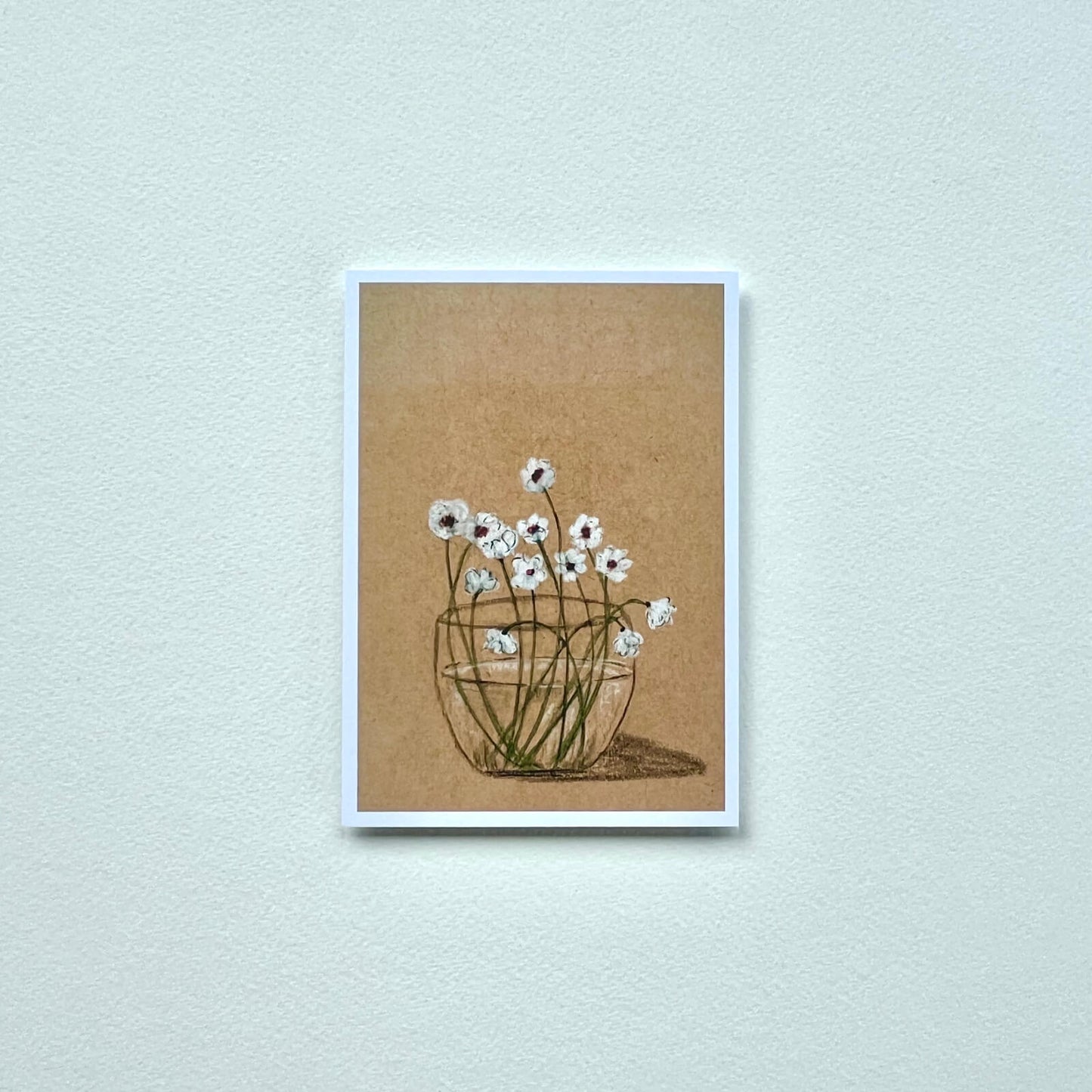 Postkarte Anemonen (Händler)
