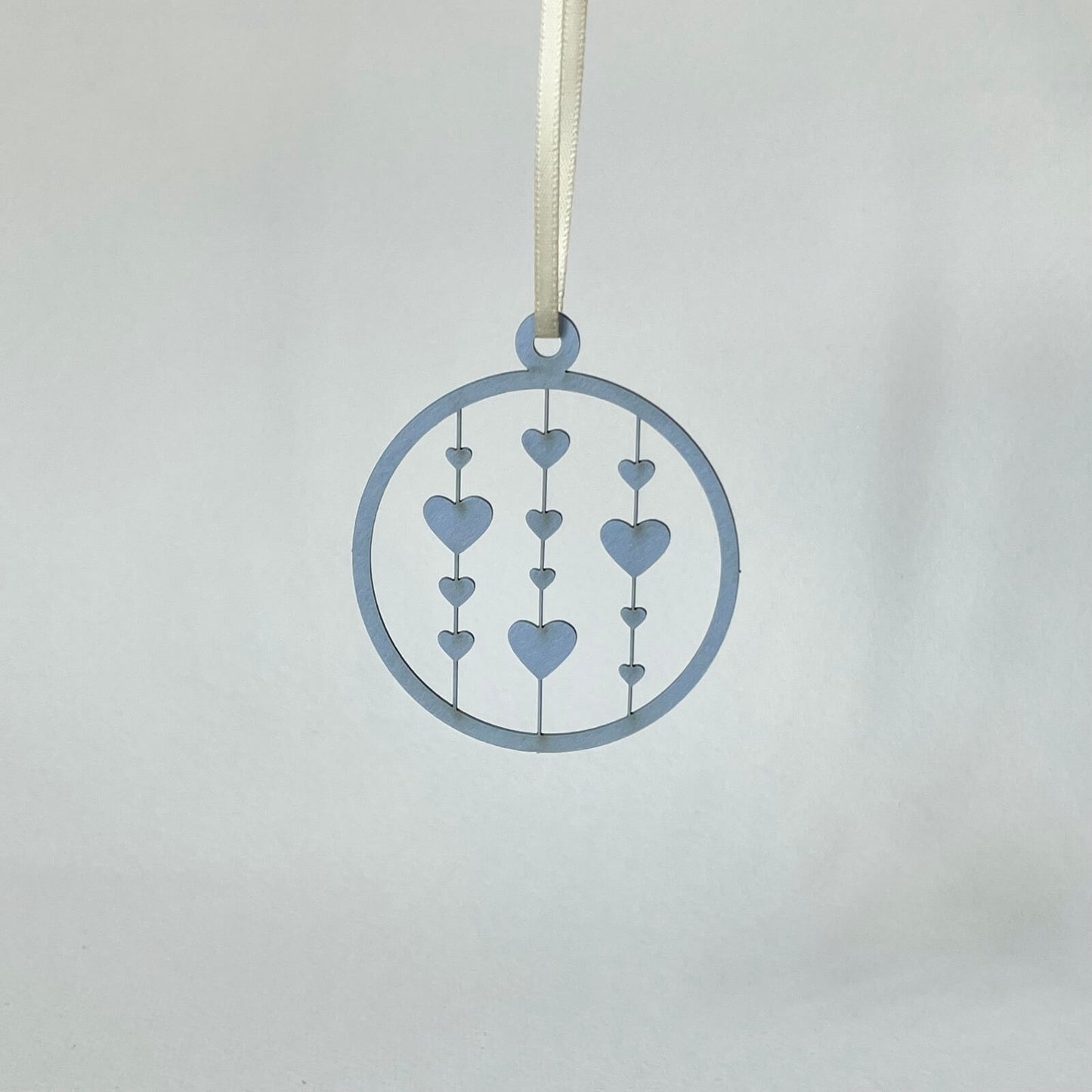 WS06 Filigraner Papierschmuck 'Herzen' (Händler)