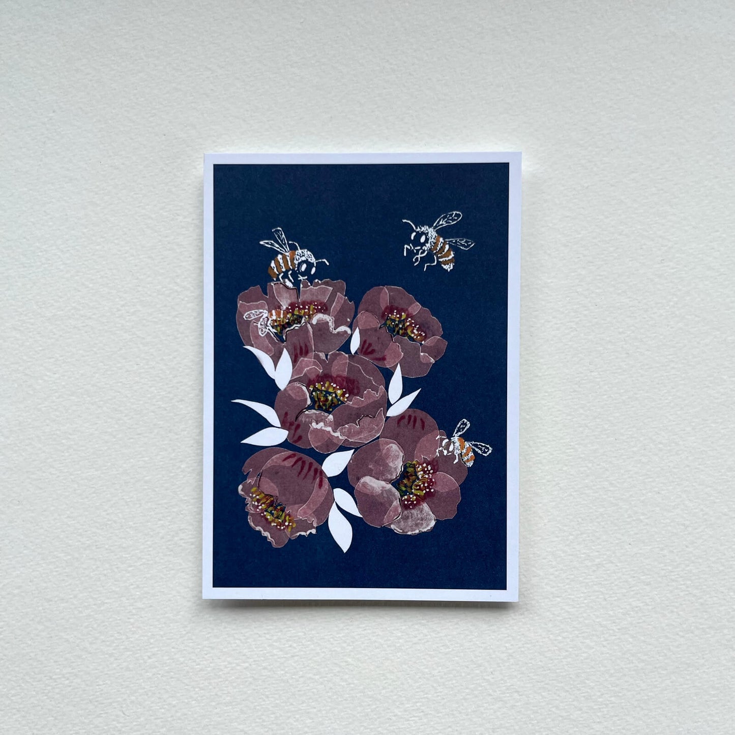 Postkarte Bienen