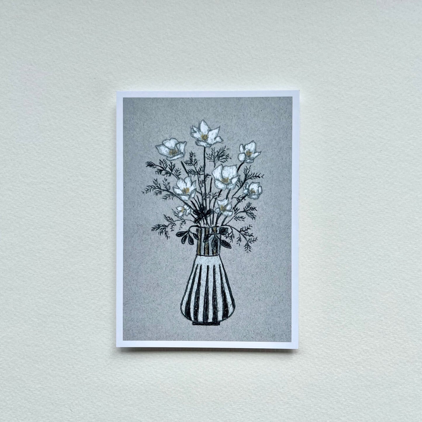 Postkarte Christrose & Lärche
