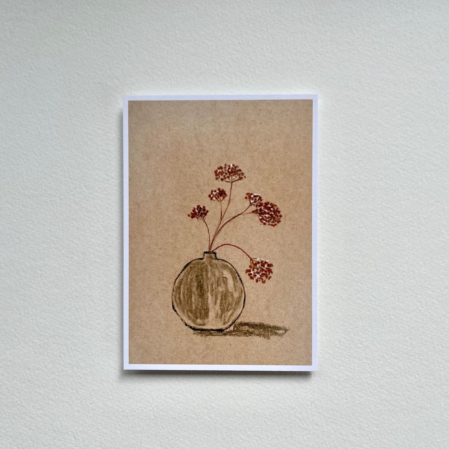 Postkarte Schafgarbe