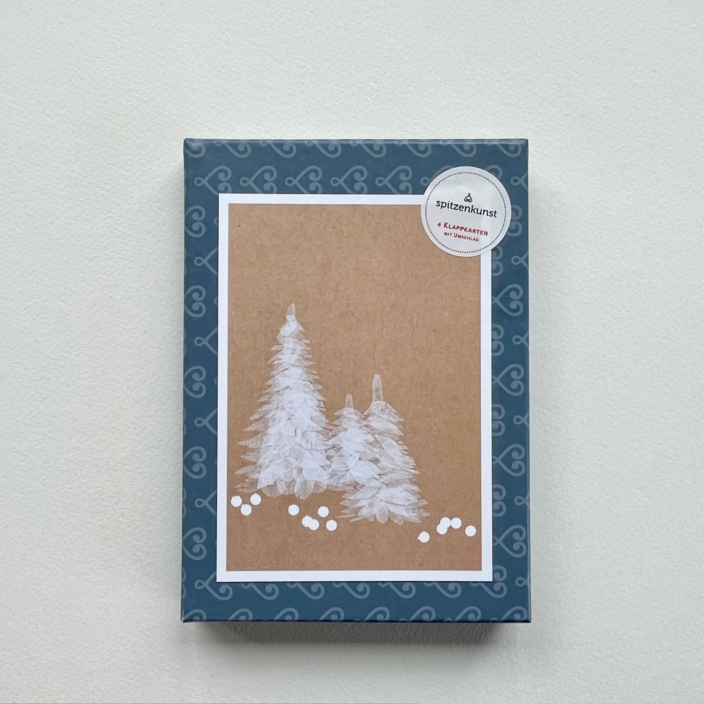 Kartenset Weihnachten Kraftpapier (Händler)