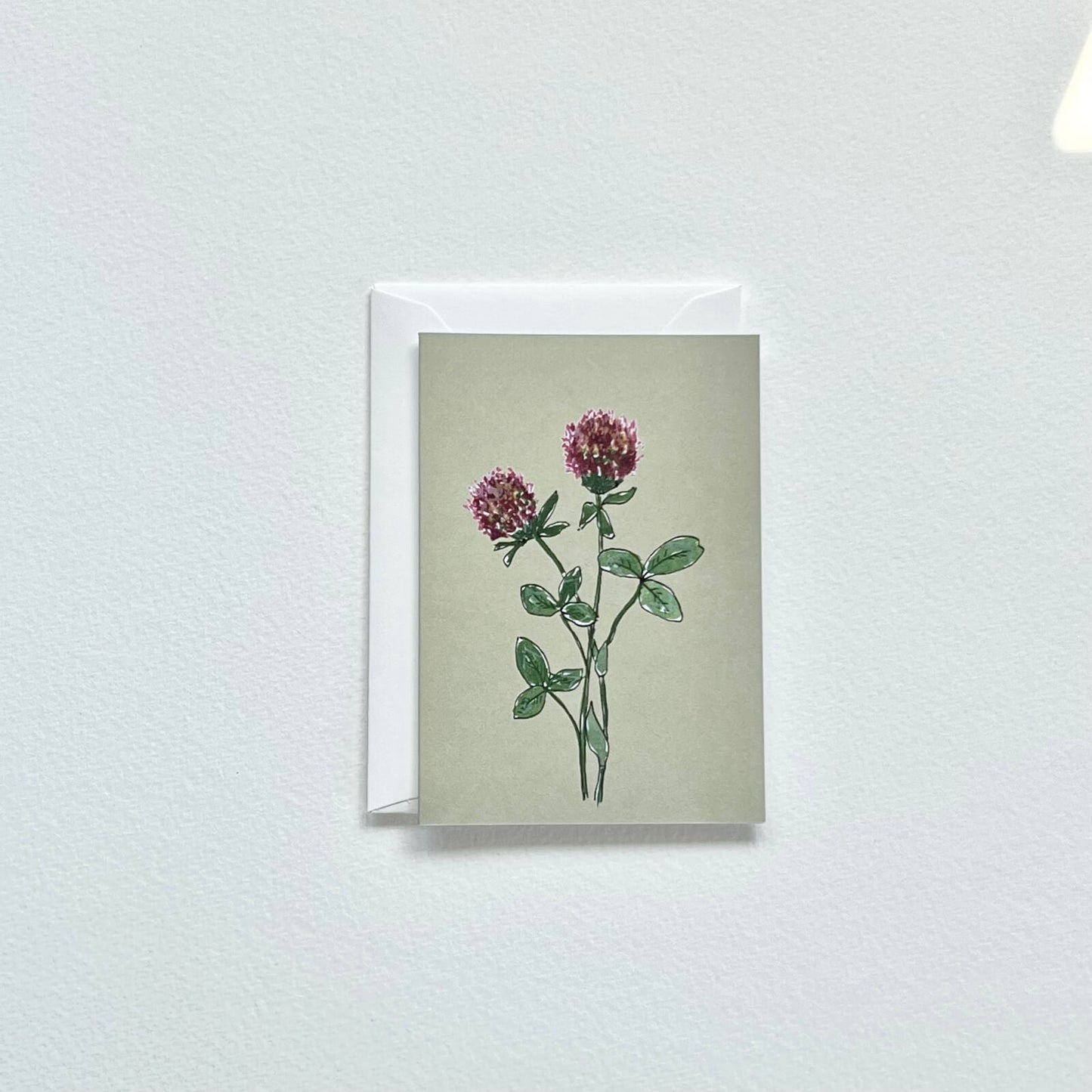 Minikarte Kleeblüte