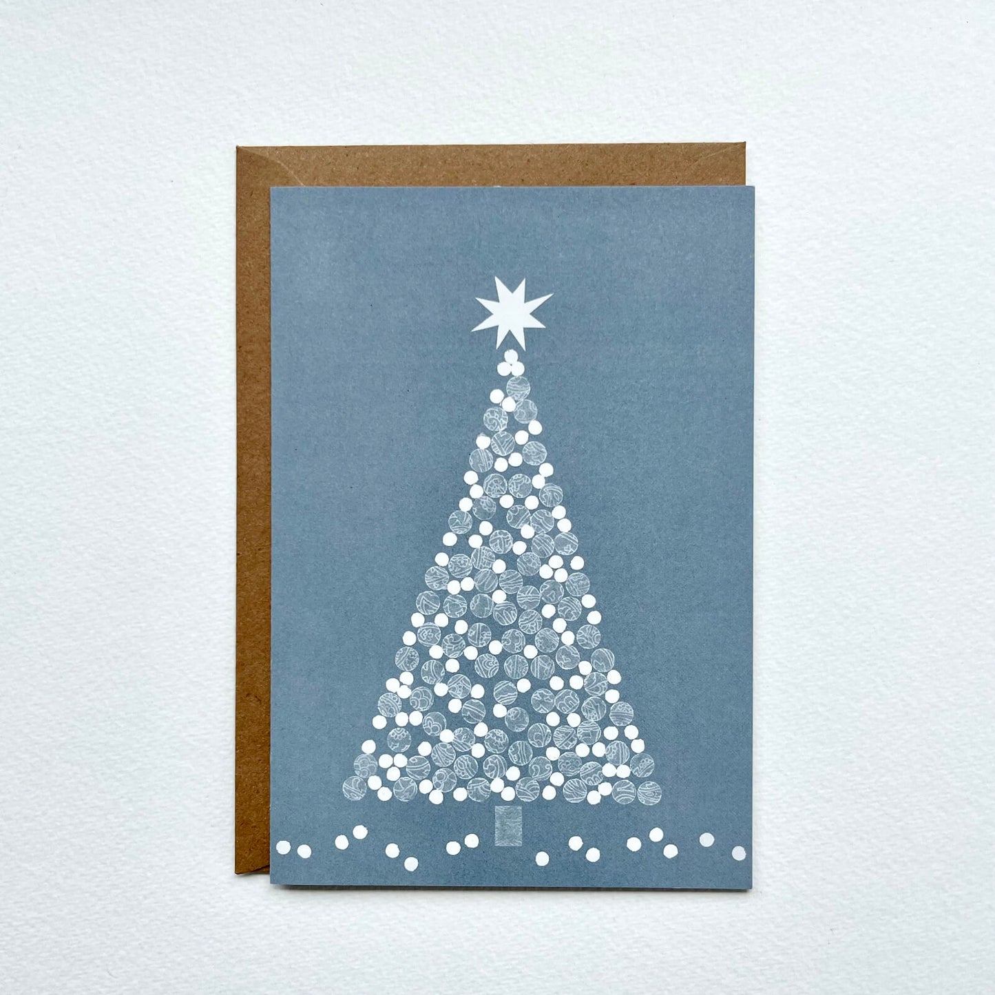 Christmas tree folding card