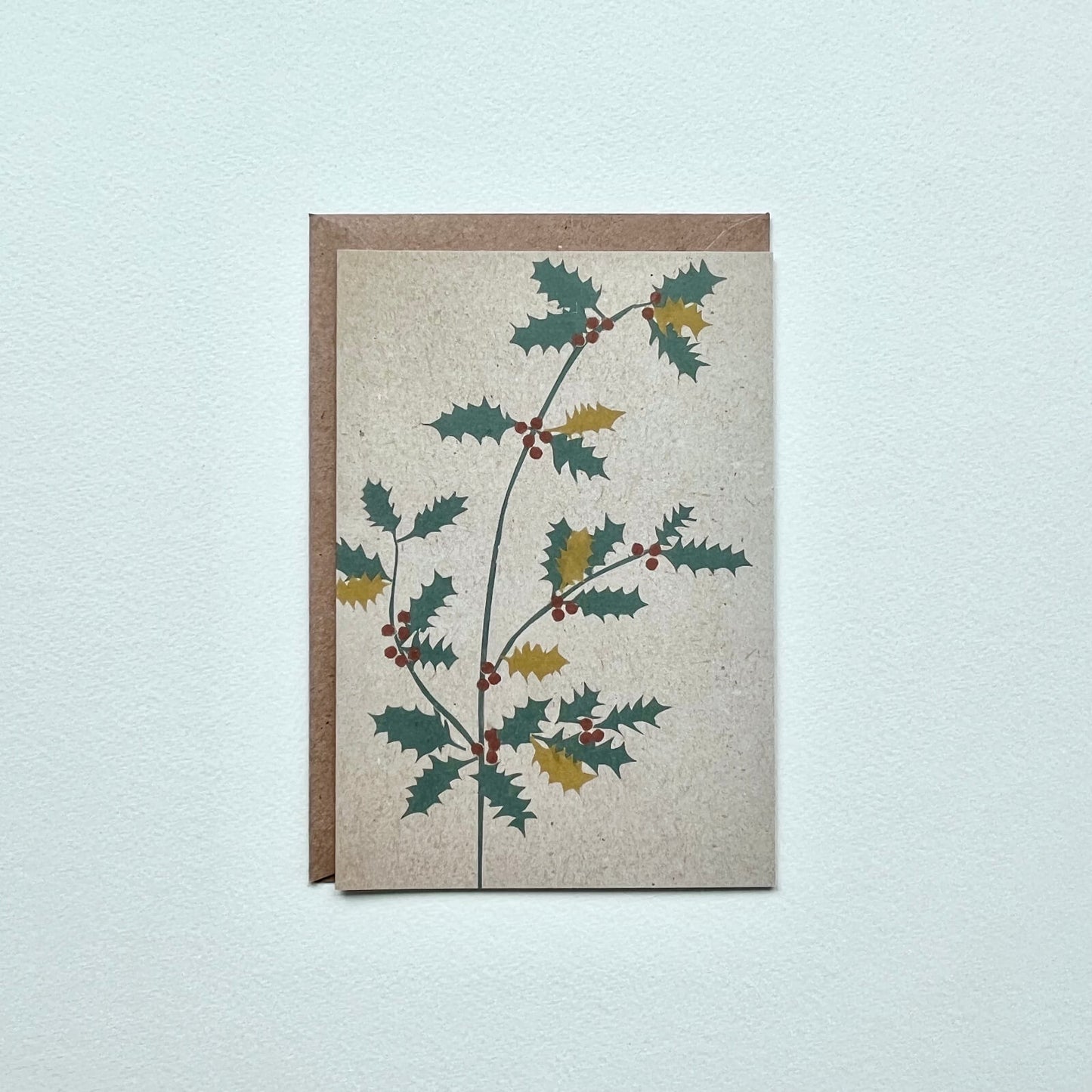 Apple blossom folding card