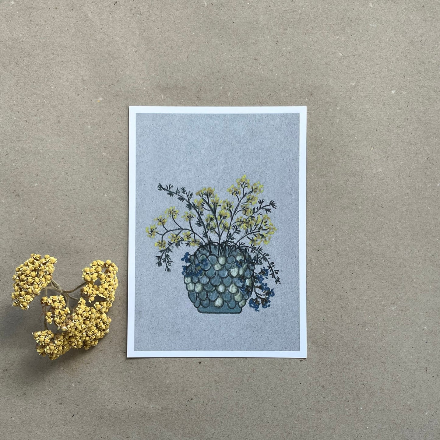 Postkarte Zaubernuss & Vogelbeeren