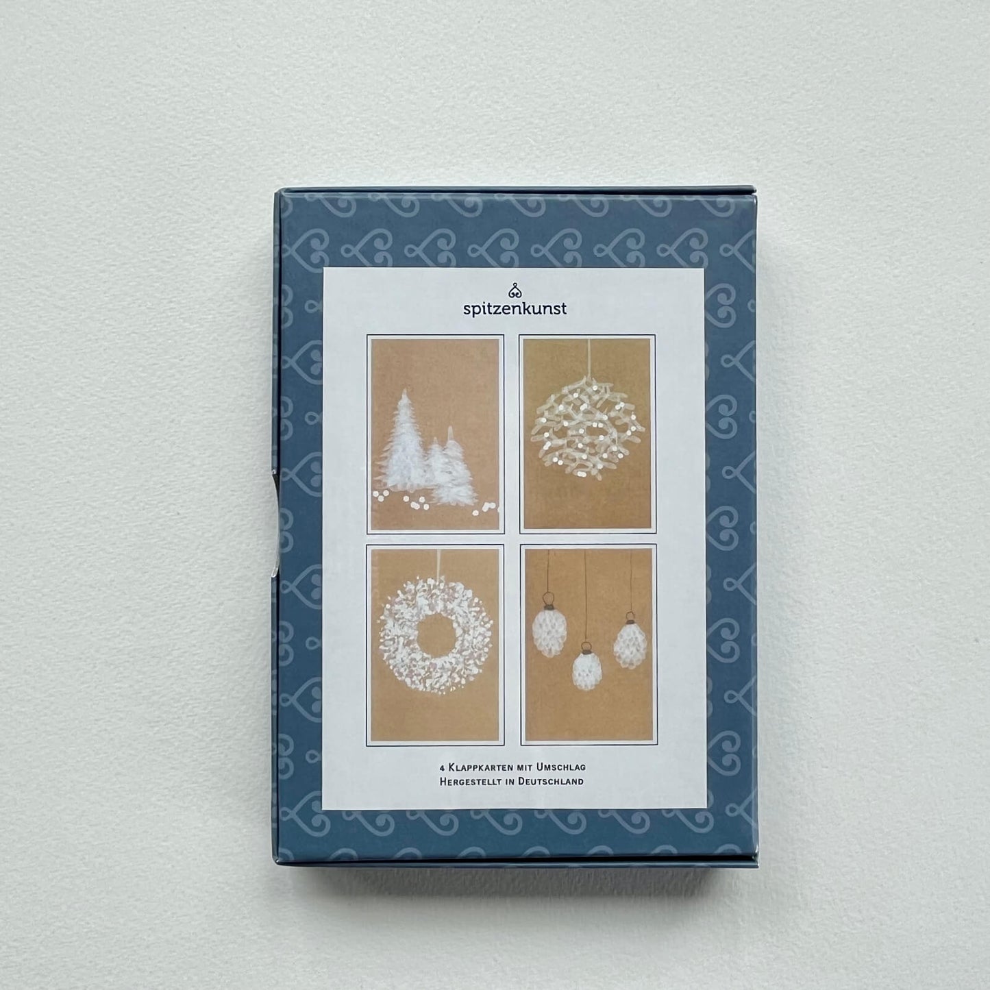 Kartenset Weihnachten Kraftpapier (Händler)