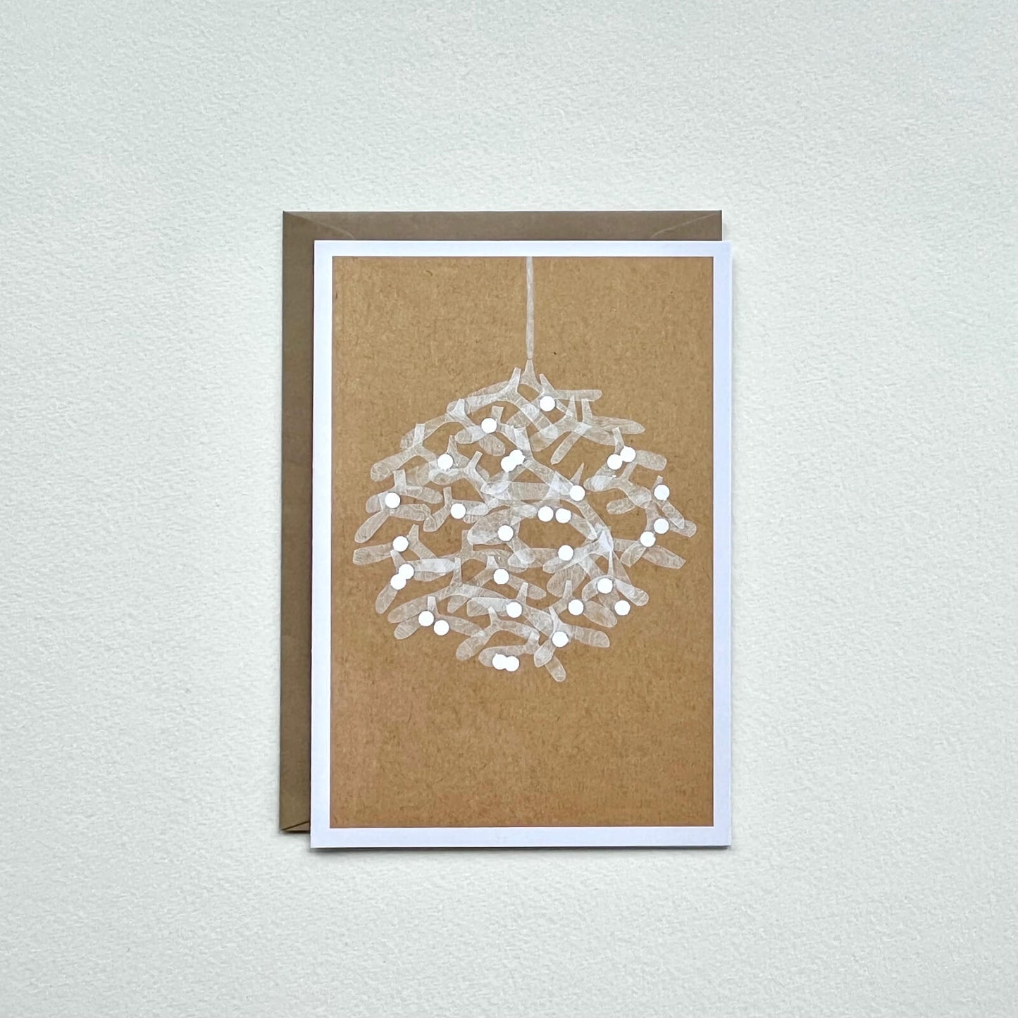 Apple blossom folding card