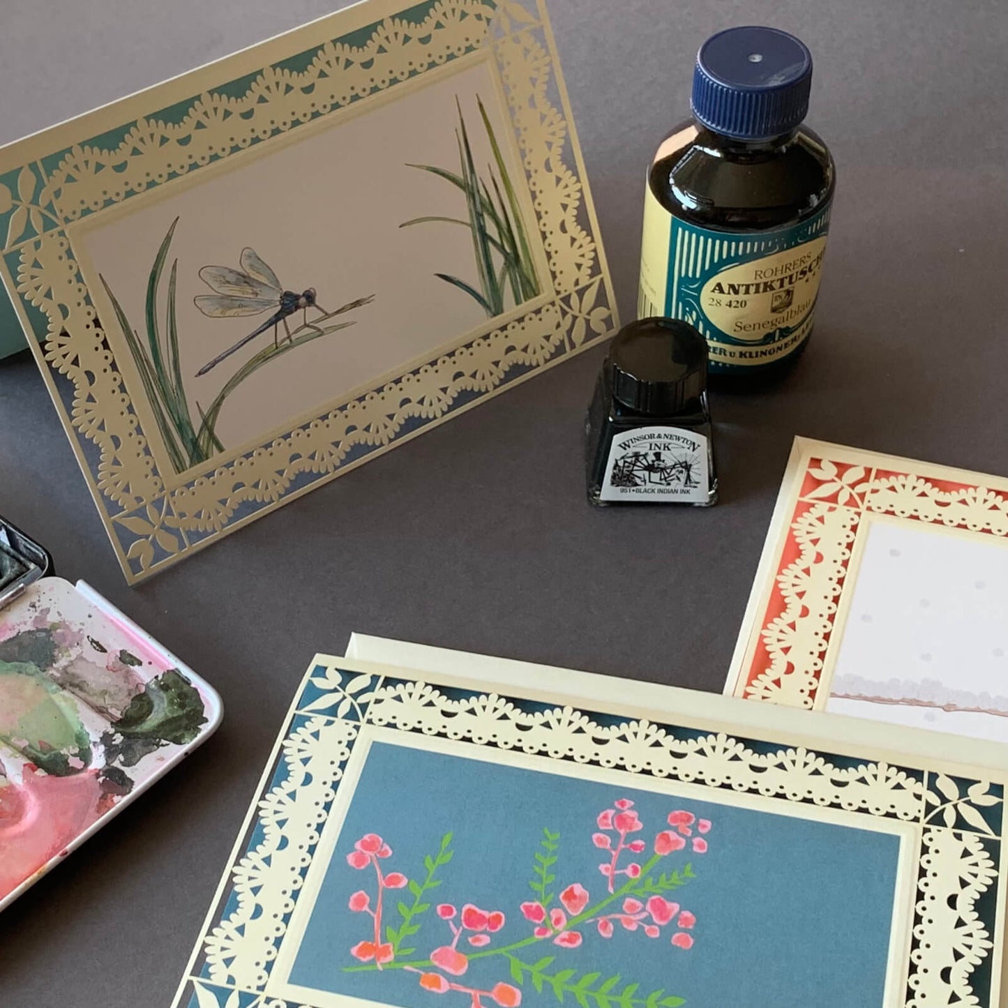 K2 Klappkarte Libelle (Händler)