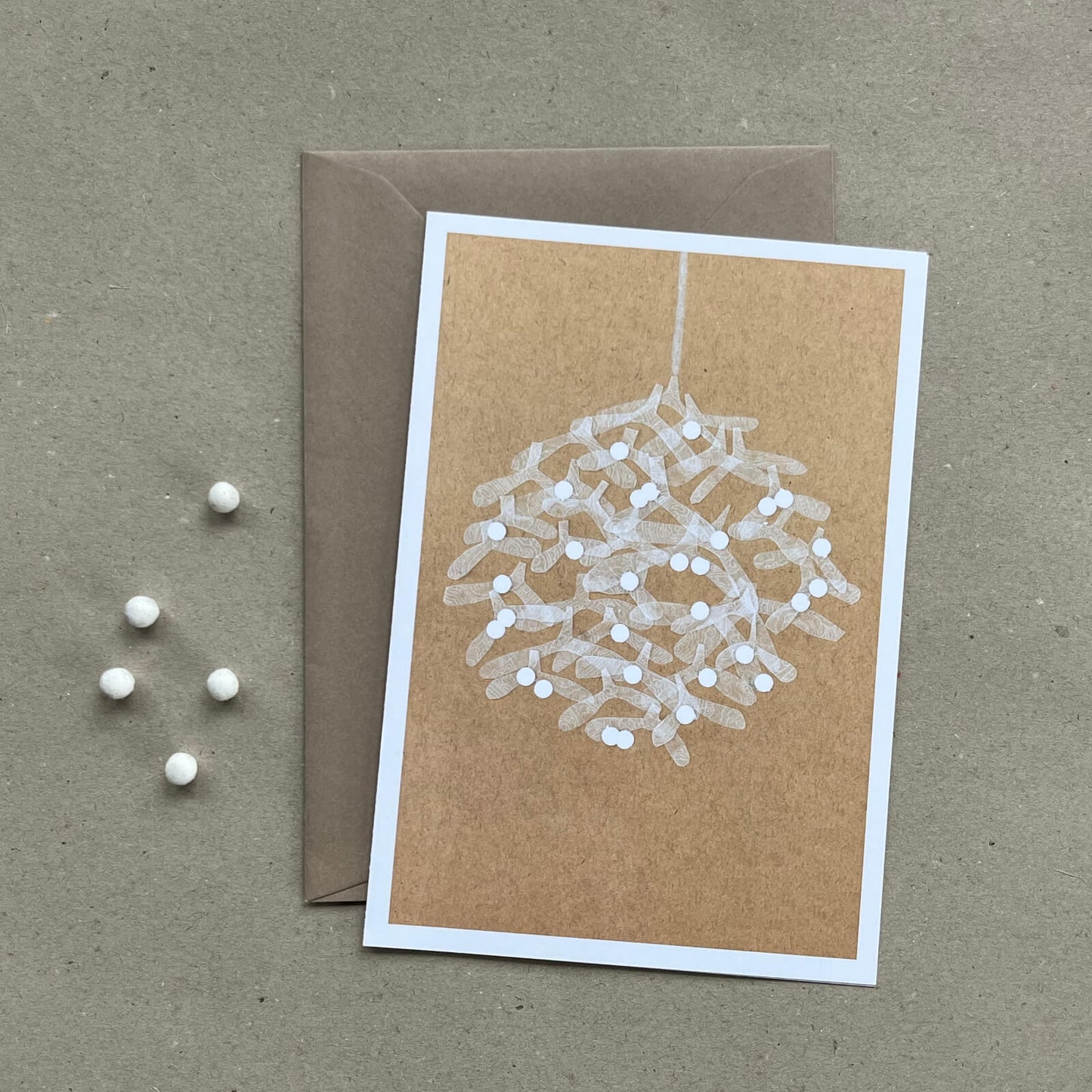 Apple blossom folding card