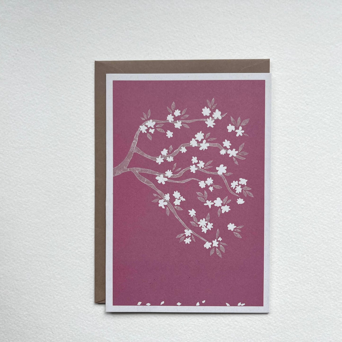 Klappkarte Apfelblüte