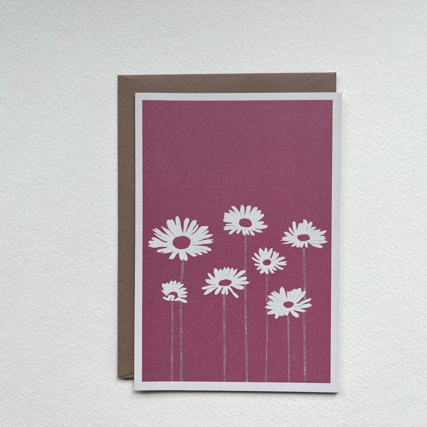 Klappkarte Gänseblümchen (Händler)