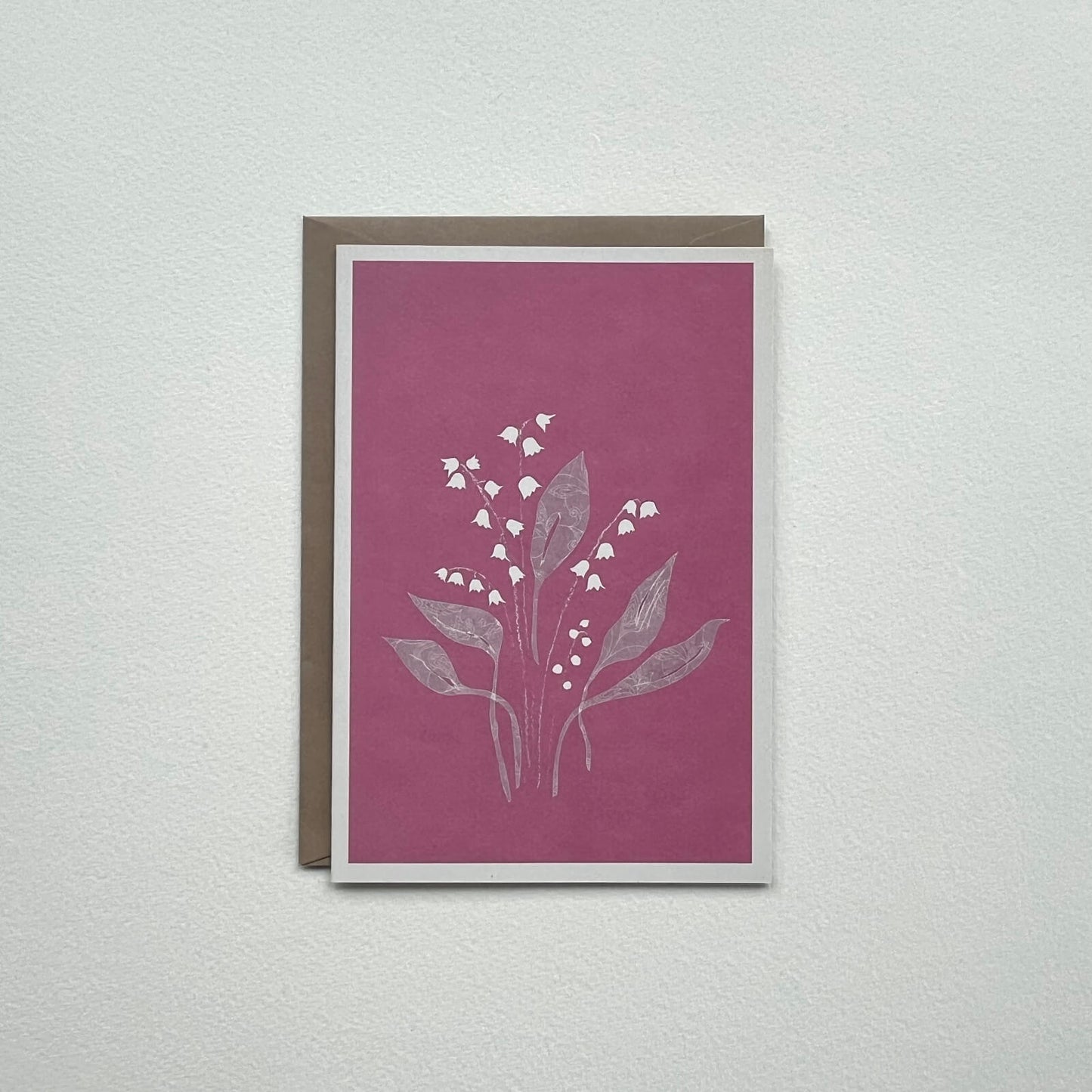 Folding card Lily of the Valley (retailer)