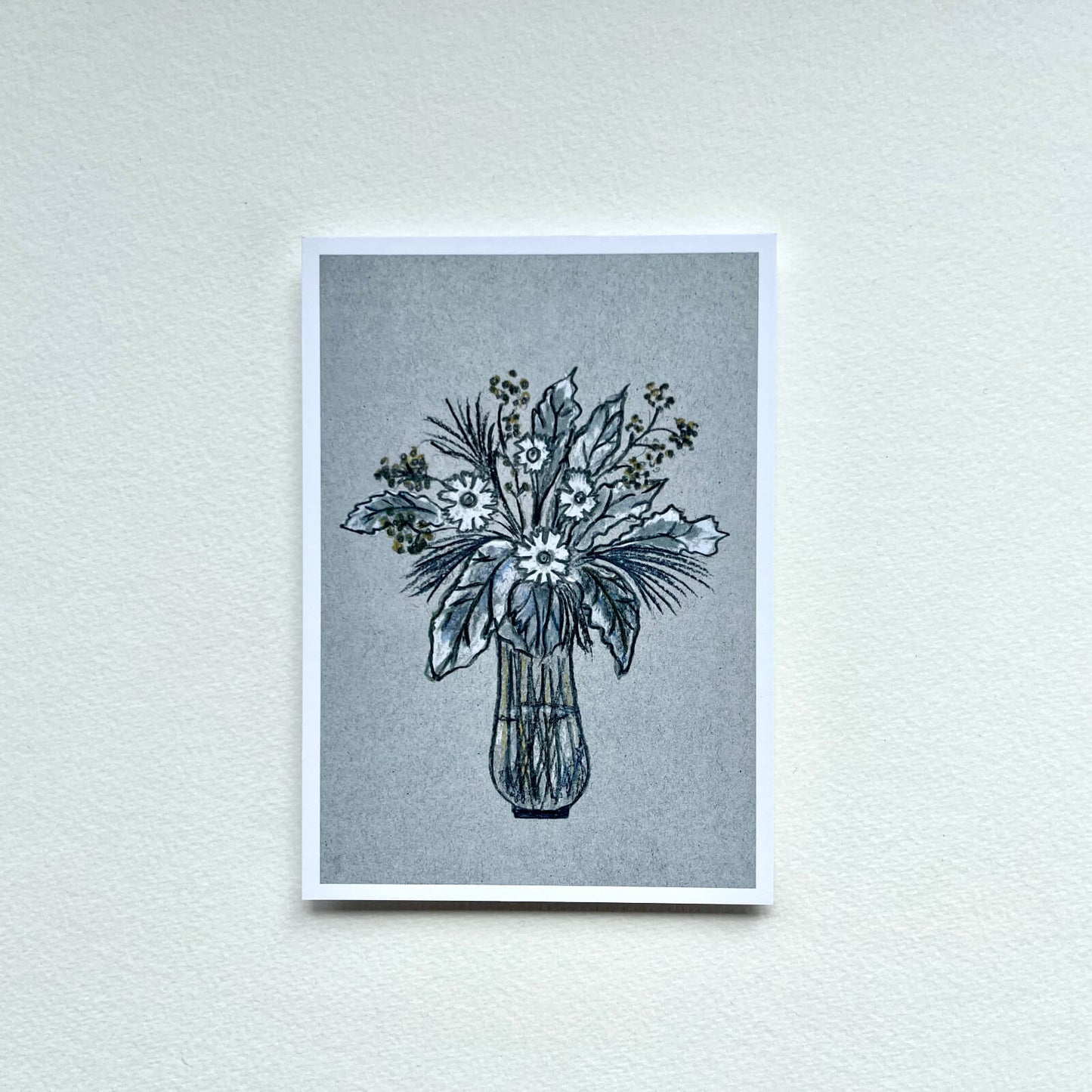 Postkarte Strohblume & Kiefer (Händler)