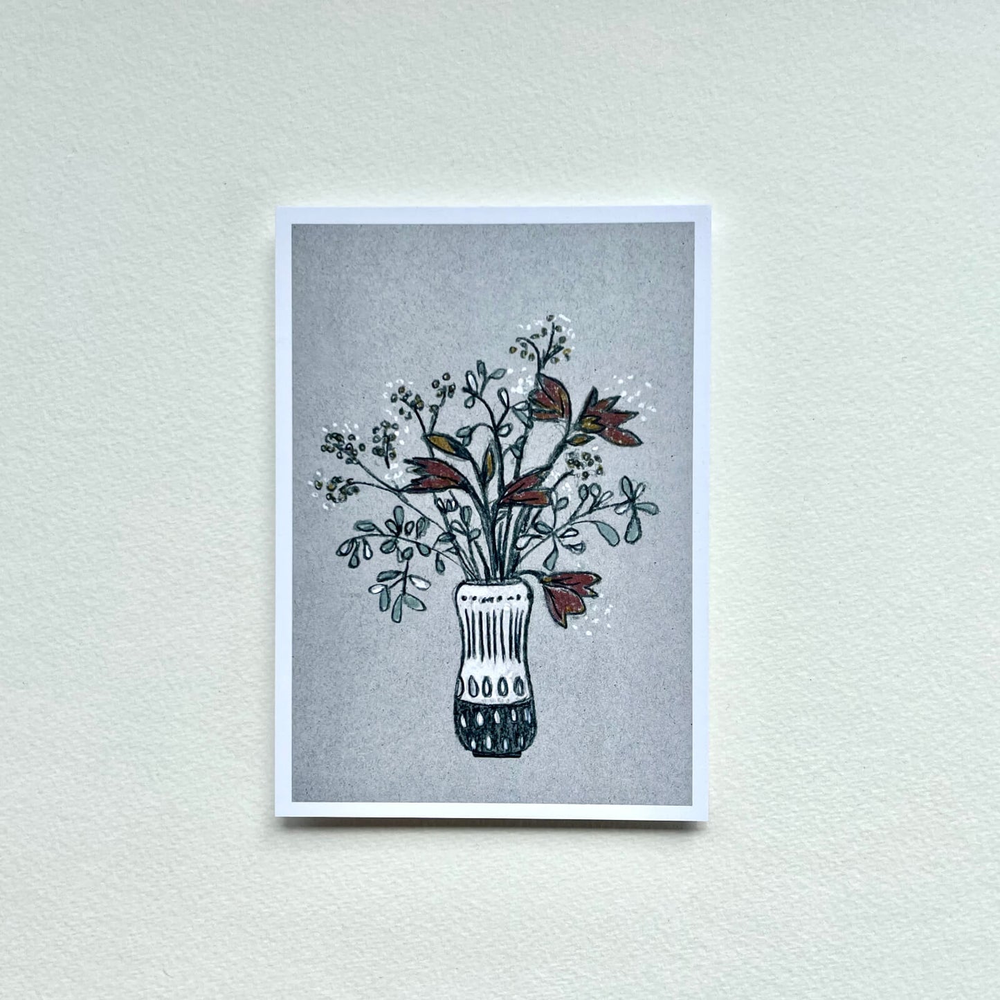Postkarte Schneeball & Amaryllis (Händler)