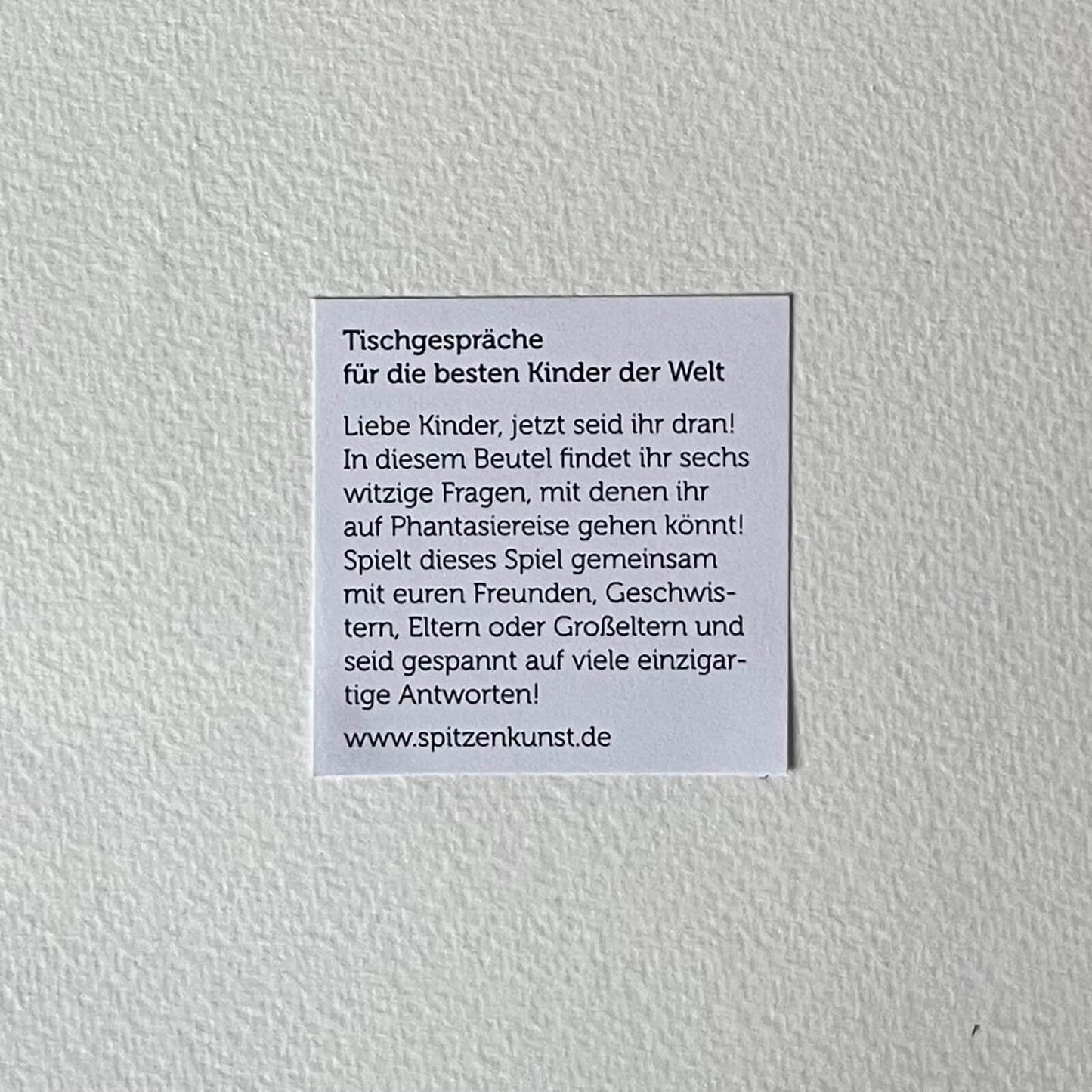 Tischgespräche für die besten Kinder der Welt