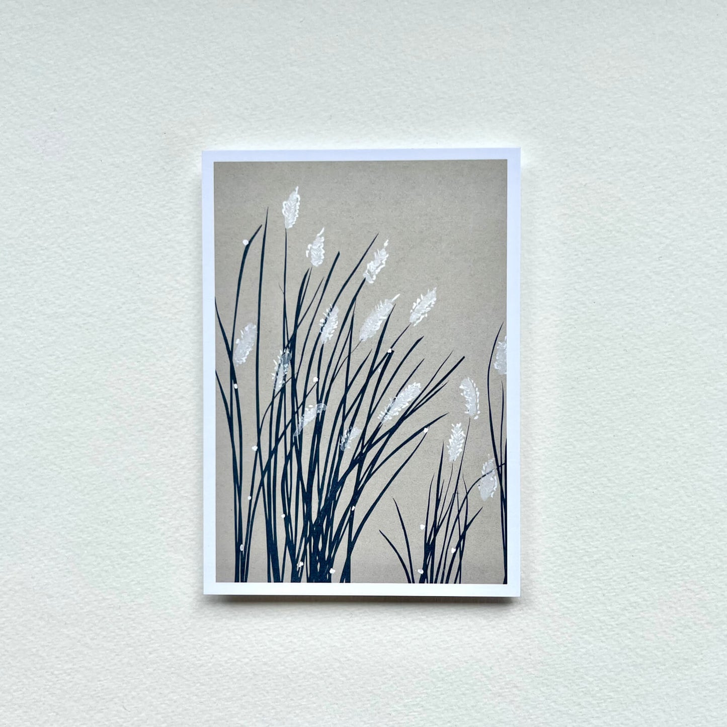 Postkarte Strandhafer (Händler)