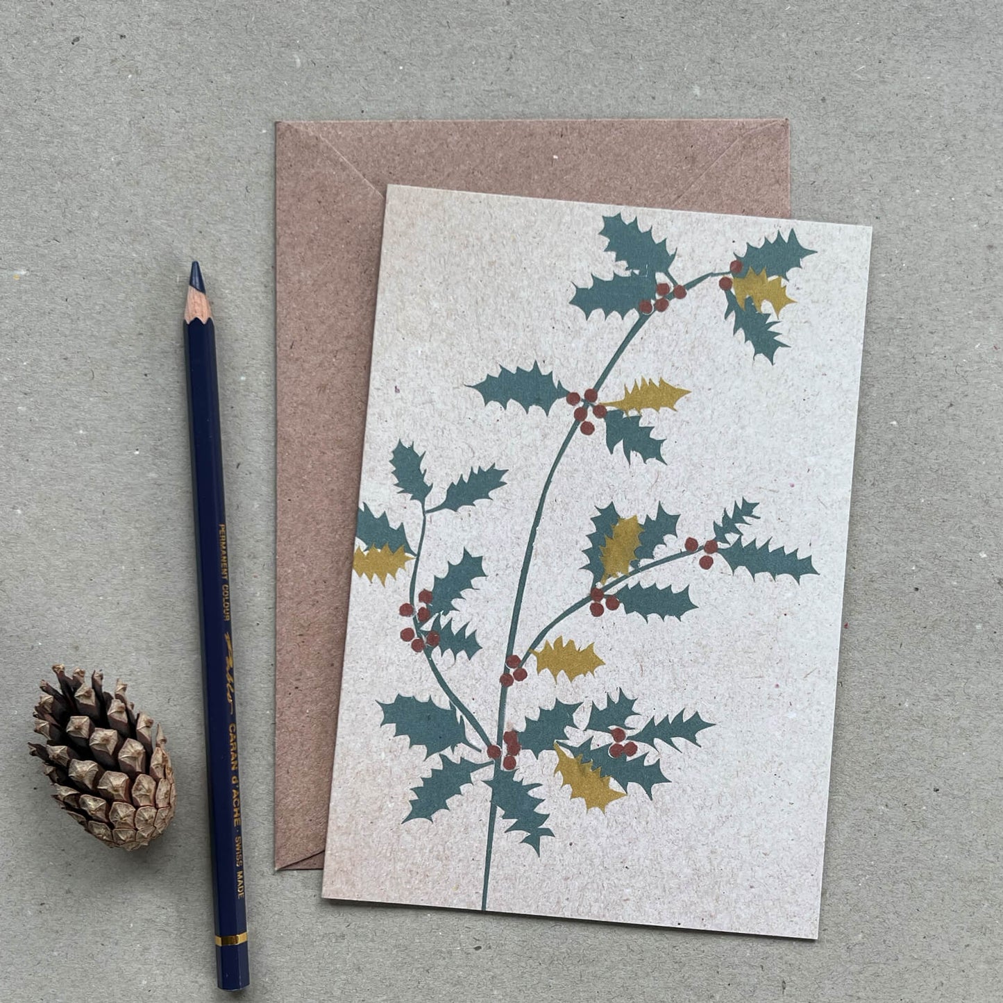 Apple blossom folding card