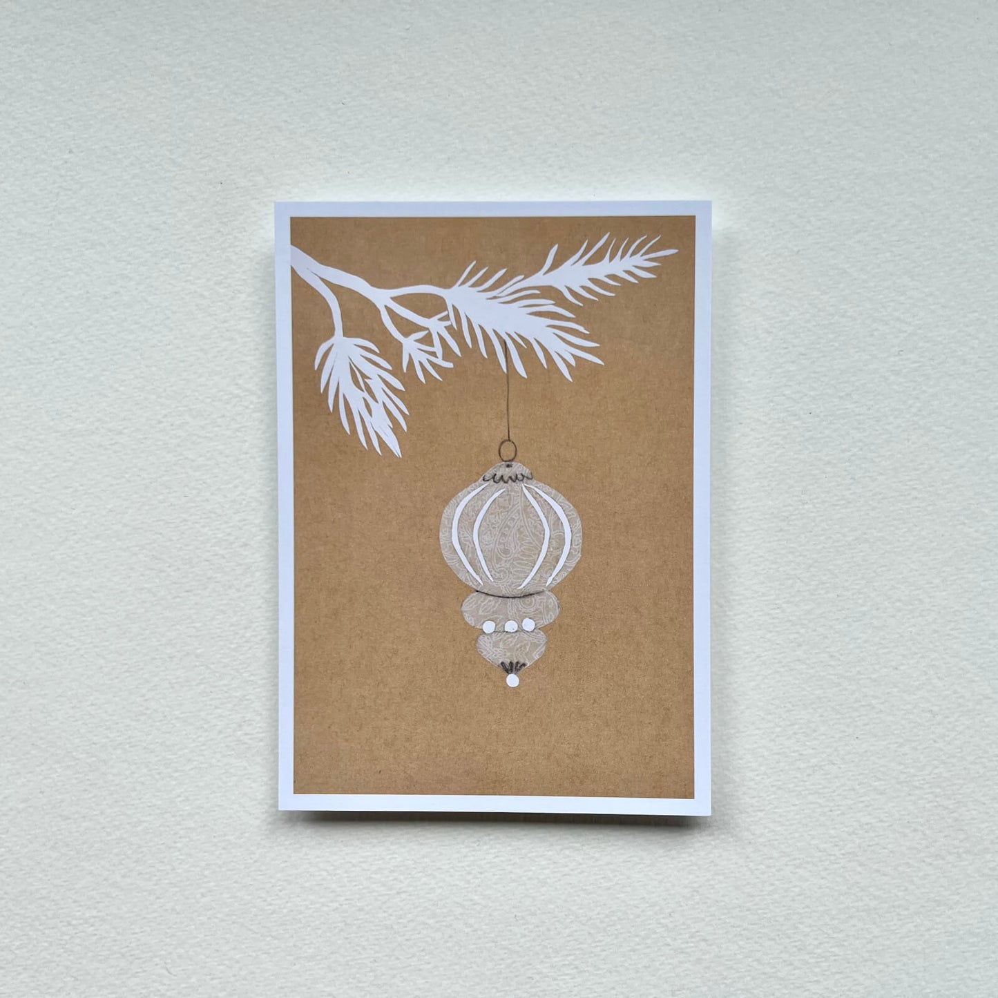 Postkarte Weihnachtszweig