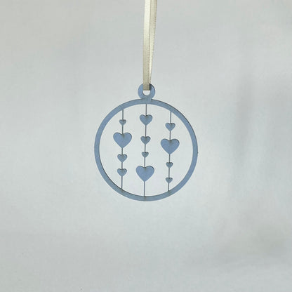 WS06 Filigraner Papierschmuck 'Herzen' (Händler)