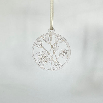 Filigraner Papierschmuck 'Rose'
