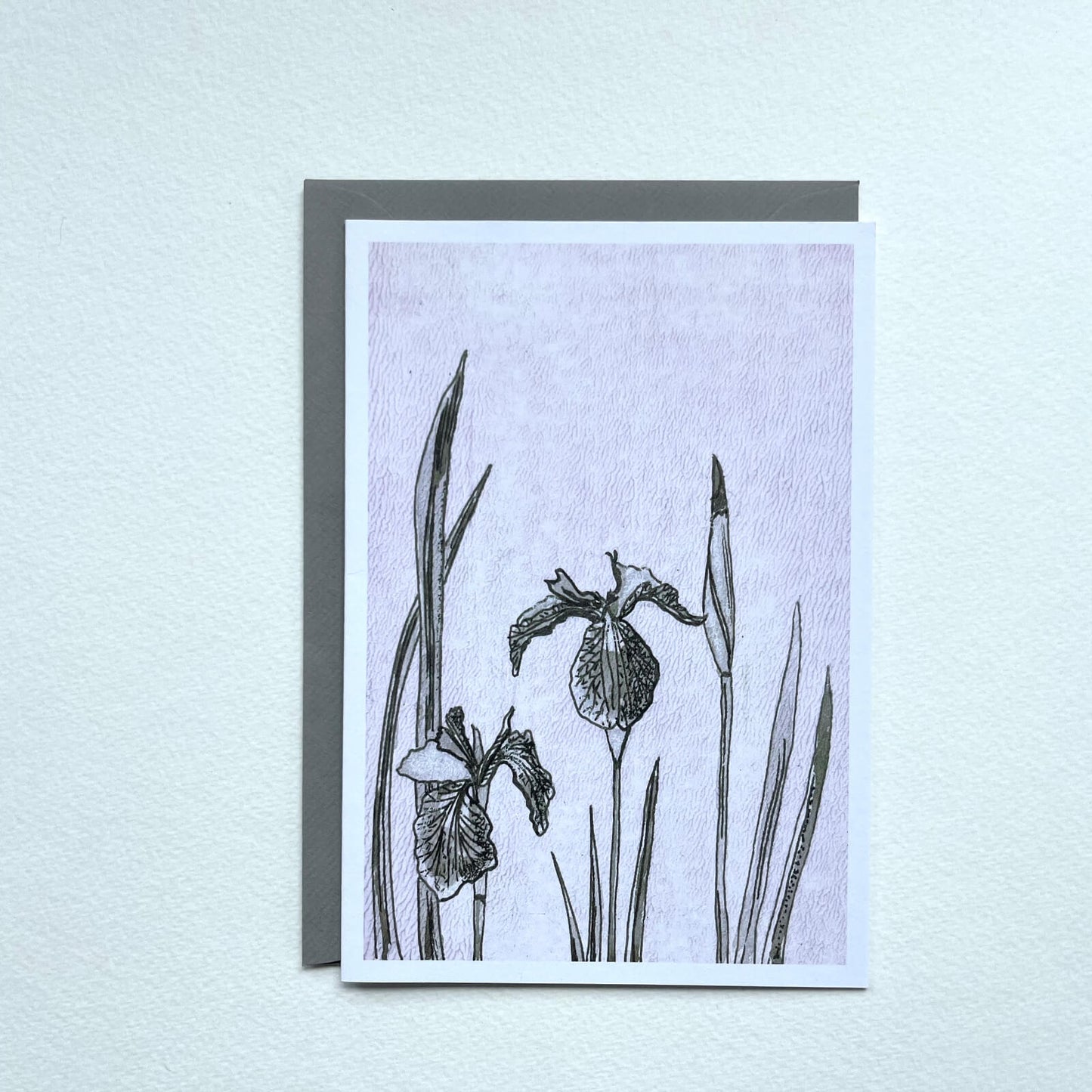 Klappkarte Iris