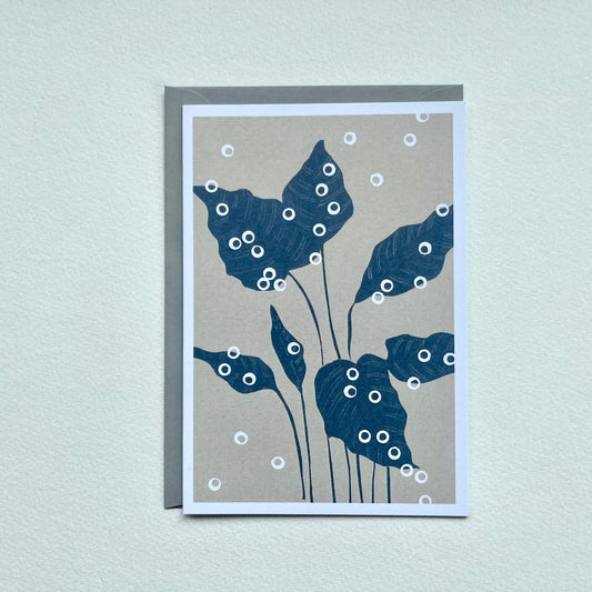 Folding card Maranta