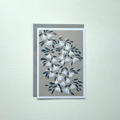 Klappkarte Fuchsie (Händler)