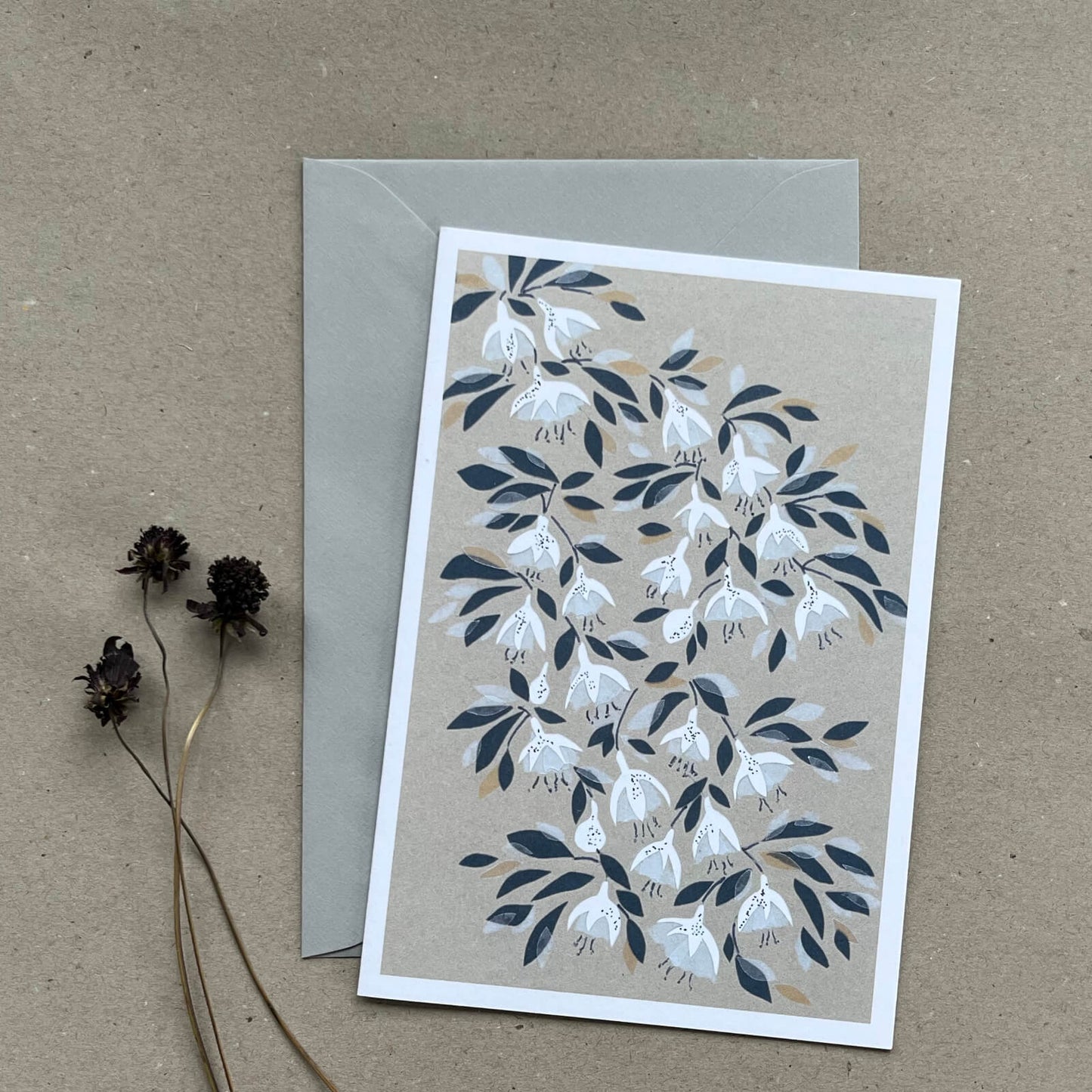 Klappkarte Fuchsie (Händler)