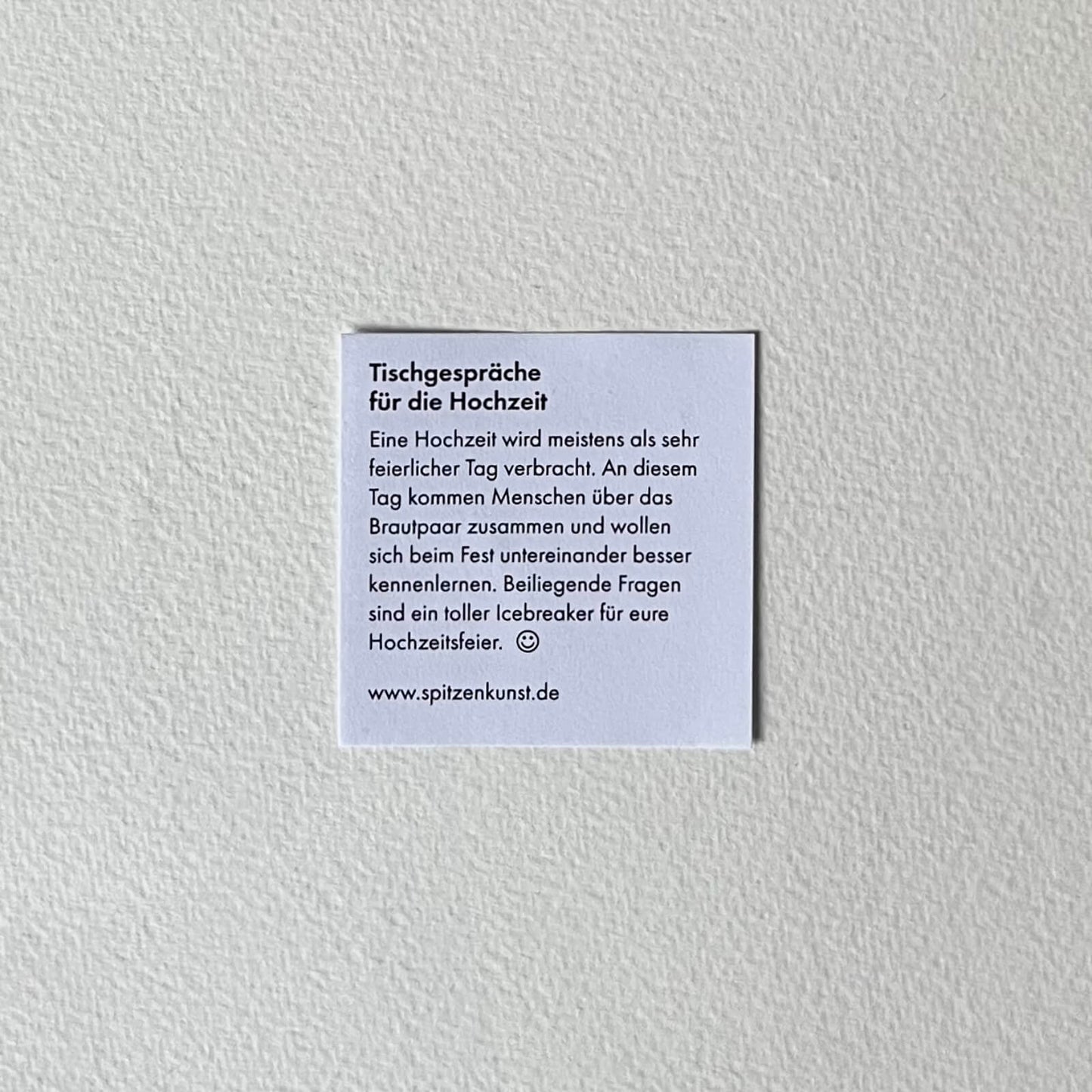 TG27 Tischgespräche für die Hochzeit (Händler)