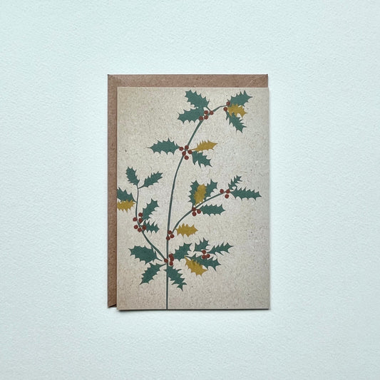 Apple blossom folding card