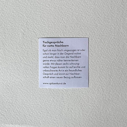 TG30 Tischgespräche für nette Nachbarn (Händler)