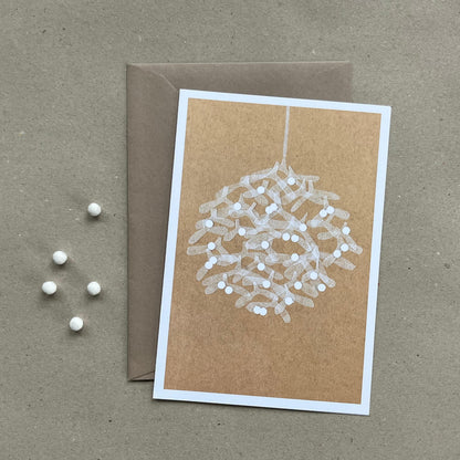 Apple blossom folding card