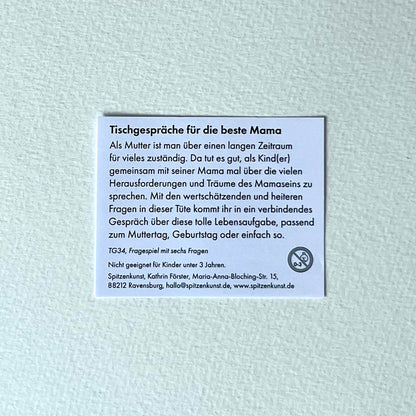 Tischgespräche für die beste Mama