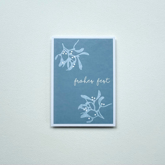 Postkarte Mistelzweige (Händler)
