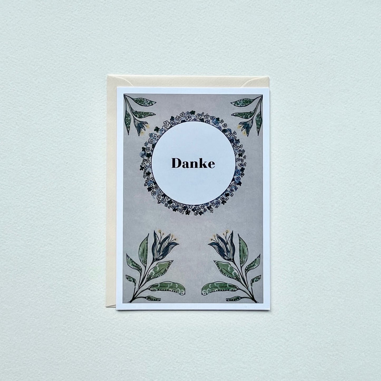 folding card thank you