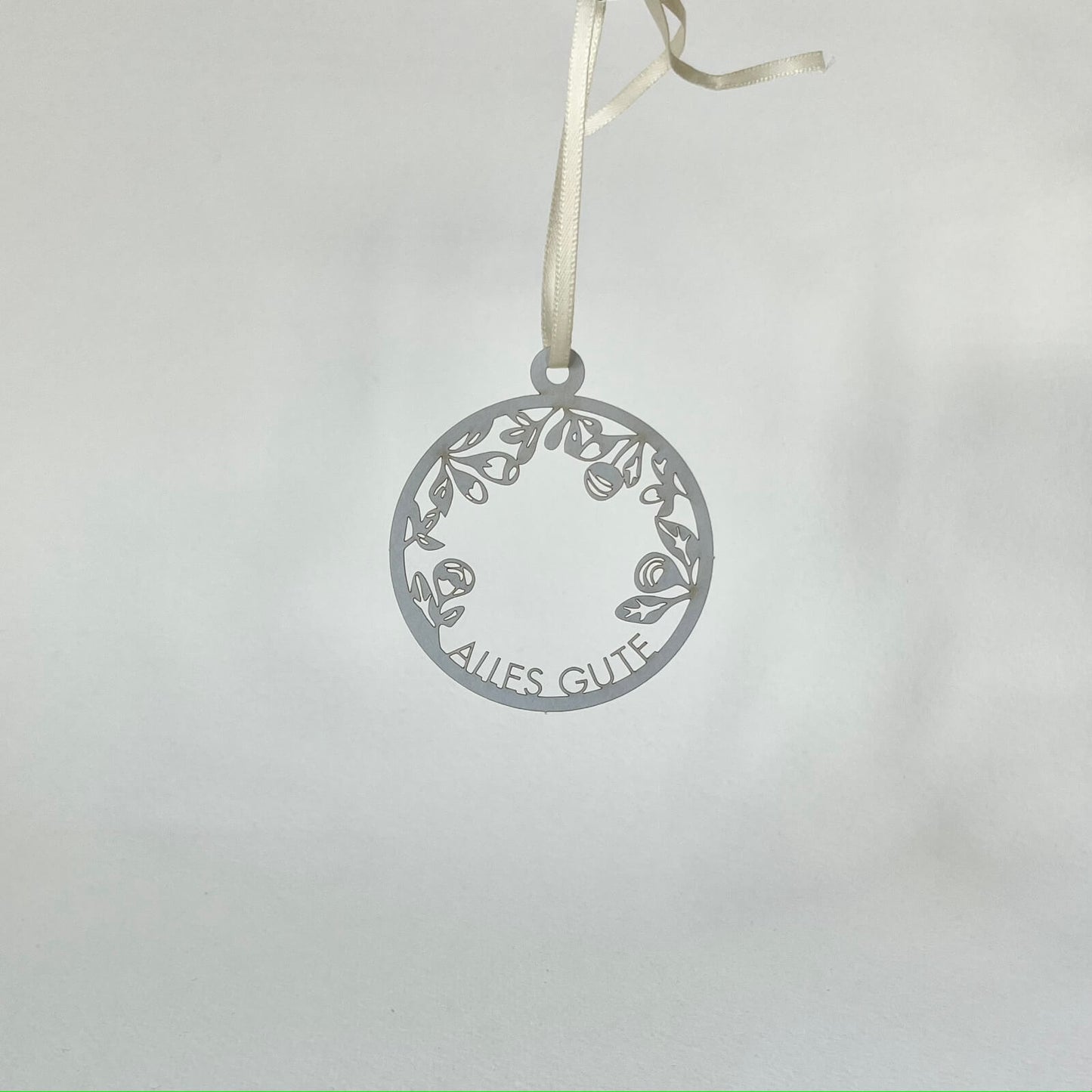 Filigraner Papierschmuck 'Alles Gute' (Händler)