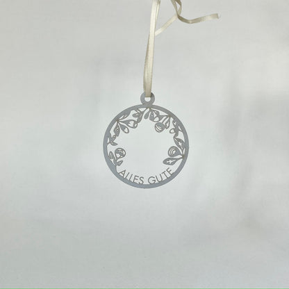 Filigraner Papierschmuck 'Alles Gute' (Händler)