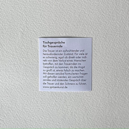 TG29 Tischgespräche für Trauernde (Händler)