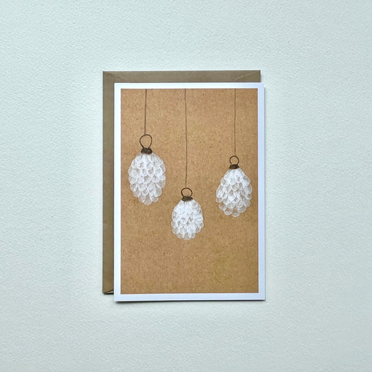 Apple blossom folding card