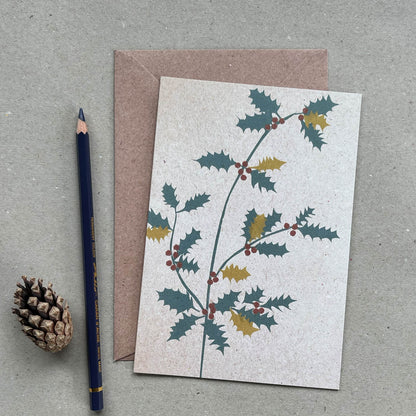 Apple blossom folding card