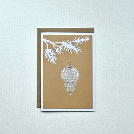 Klappkarte Weihnachtszweig (Händler)